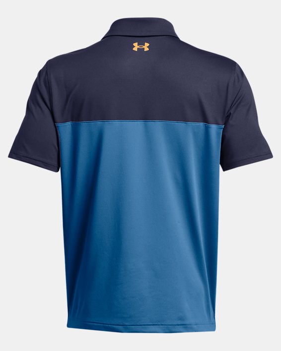 Męska koszulka polo UA Tee To Green Block, Blue, pdpMainDesktop image number 3